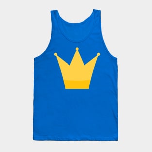 Golden Crown Shape Tank Top